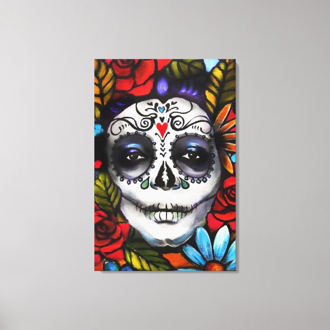 Day of the Dead Canvas Print (Front)