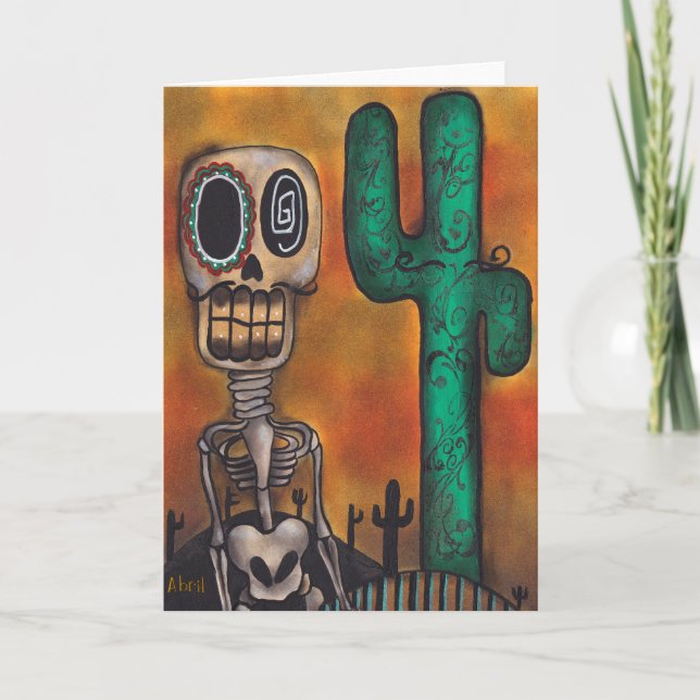 Day of the Dead Card (Front)