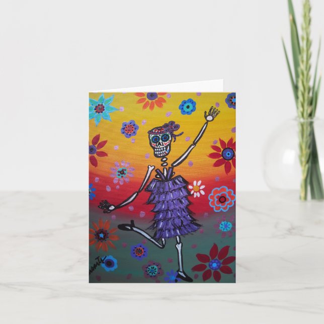 DAY OF THE DEAD CARD (Front)