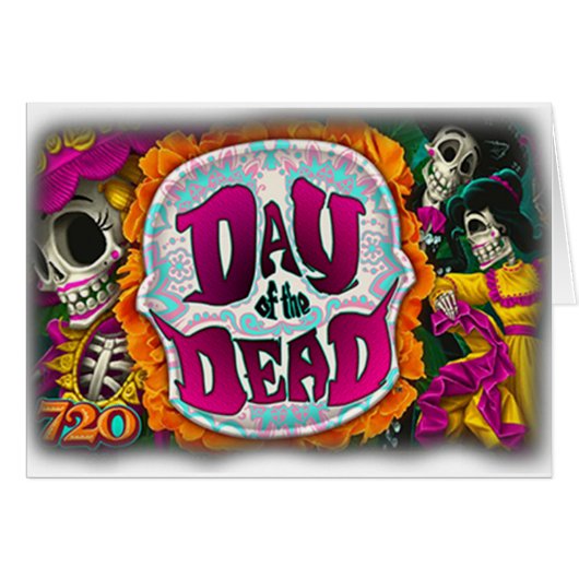 Day of the Dead Cards (Front Horizontal)