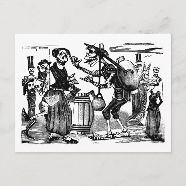 Day of the Dead Cards by Jose Posada (Front)