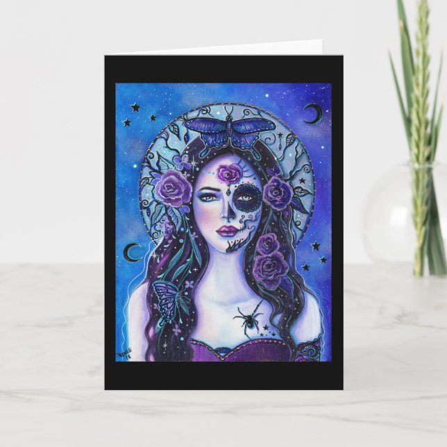 Day of the dead cards by Renee Lavoie (Front)