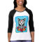 Day of the Dead Cat, Sugar Skull Cat Art Shirt