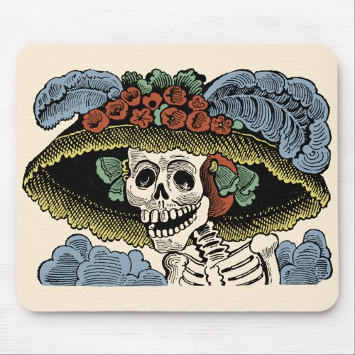 Day of the Dead _ Catrina Mousepad