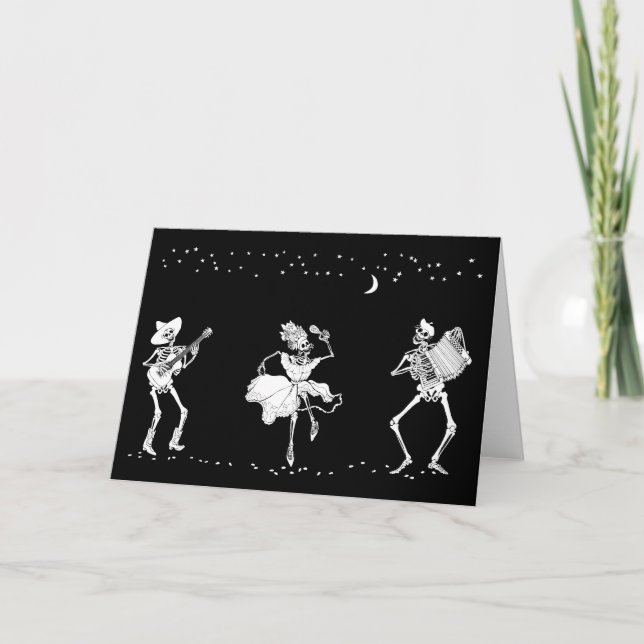 Day of the Dead Celebration Card (Front)