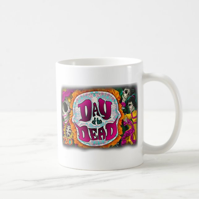 Day of the Dead Coffee Mug (Right)