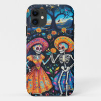 Day of the dead colorful design