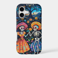 Day of the dead colorful design