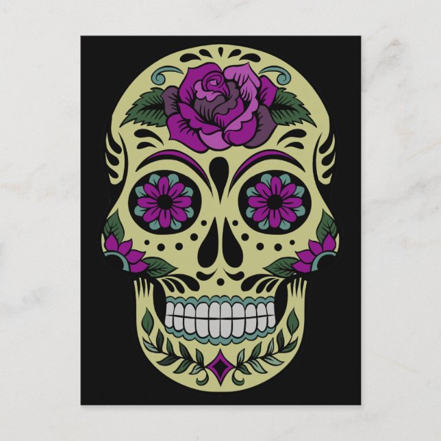 Day of the Dead Custom Postcard (Front)