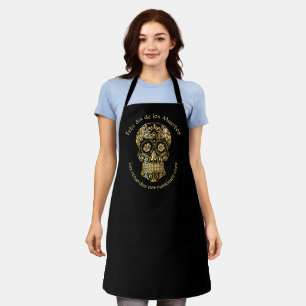 Day of The Dead - Customize Add Name & Message Apron