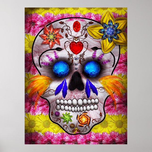Day of the Dead - Death Mask Poster (Front)