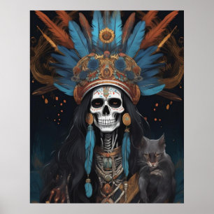 Day of the Dead - Dia De Los Muertos Beauty Poster