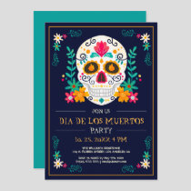 Day Of The Dead, Dia De Los Muertos Party Invite