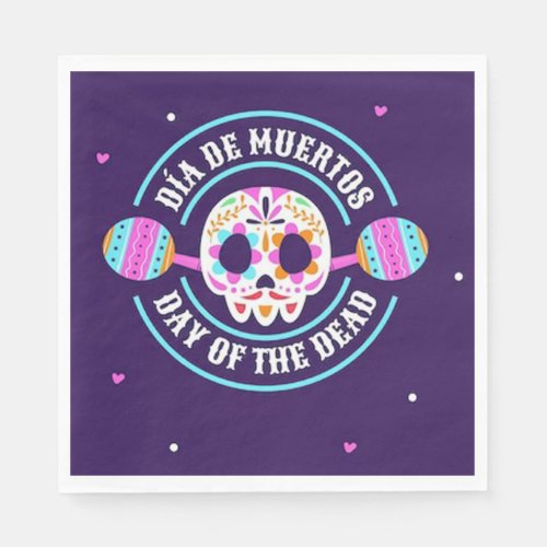 Day Of The Dead DOD Party Napkins