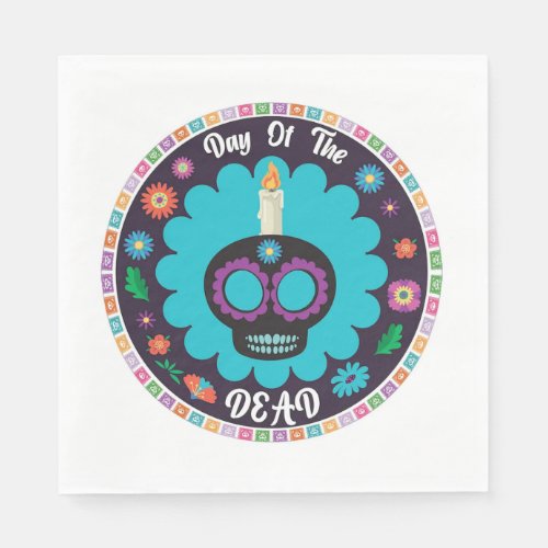 Day Of The Dead DOD Party Napkins