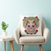 Day Of The Dead Double Pillow (Chair)