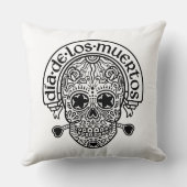 Day Of The Dead Double Pillow (Back)