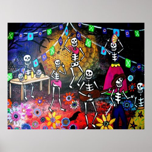 DAY OF THE DEAD FIESTA POSTER