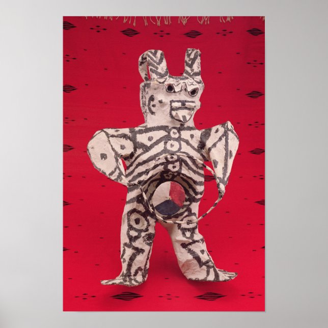 Day of the Dead figure, from Oaxaca Poster (Front)