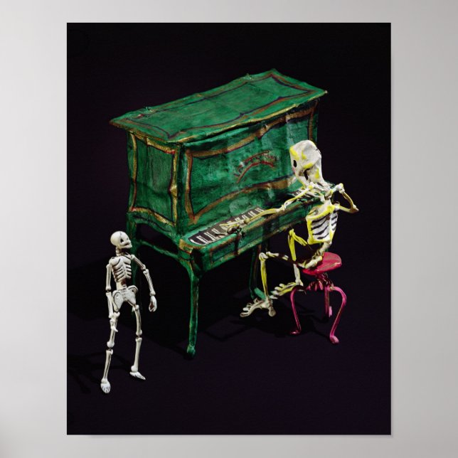 Day of the Dead figures as musicians Poster (Front)