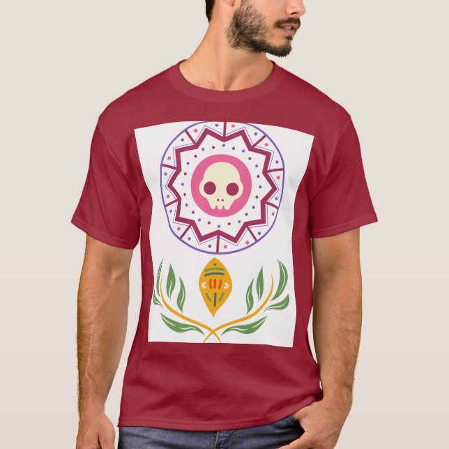 DAY OF THE DEAD FLORAL T-Shirt (Front)