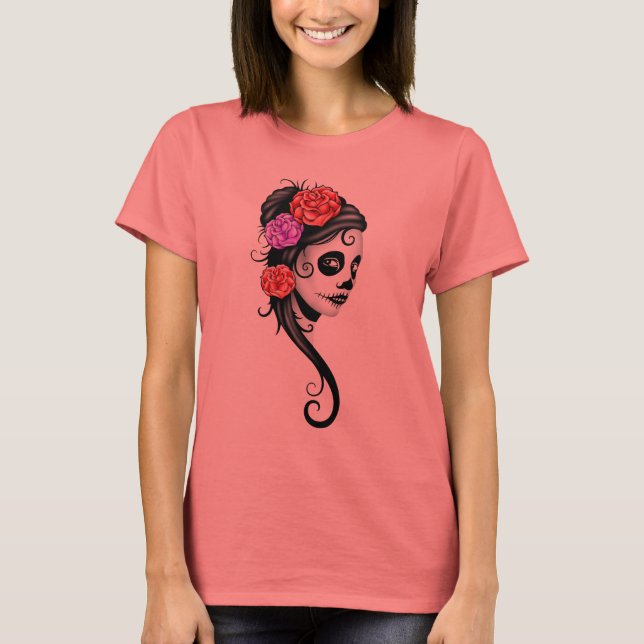 Day of the Dead Girl T-Shirt (Front)