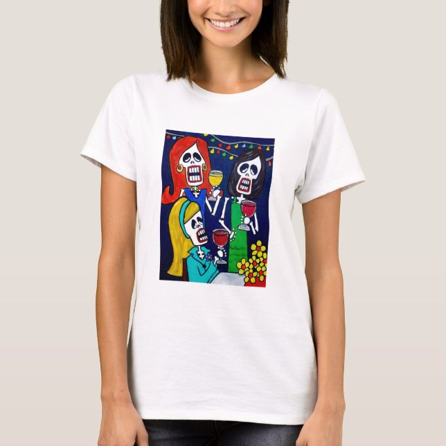 Day of the Dead Girls at the Gala T-Shirt (Front)
