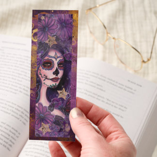 Day of the dead gothic art by Renee Lavoie Bookmarks
