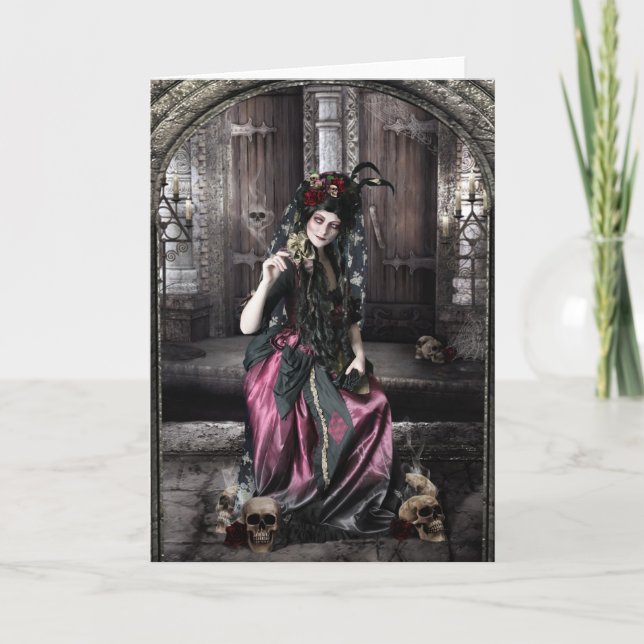 Day of the Dead Greeting Card (Front)