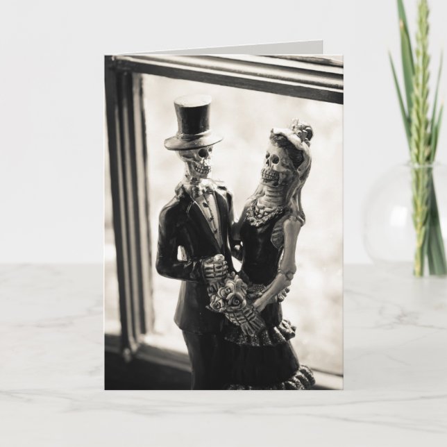 day of the dead greeting card (Front)