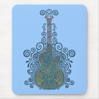Day of the Dead Guitar Mouse Pad