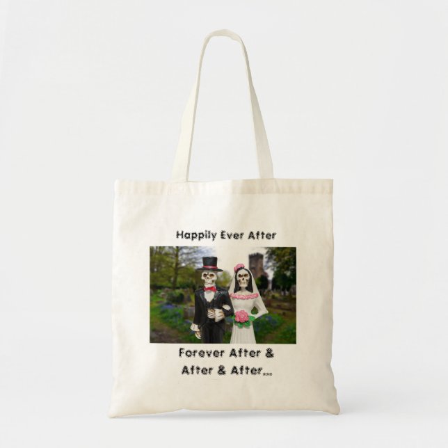 Day of the Dead Happily Ever After Tote Bag (Front)