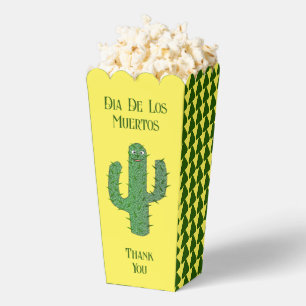 Day of the Dead Happy Cactus Custom Favor Boxes