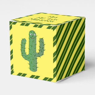 Day of the Dead Happy Cactus Custom Favor Boxes