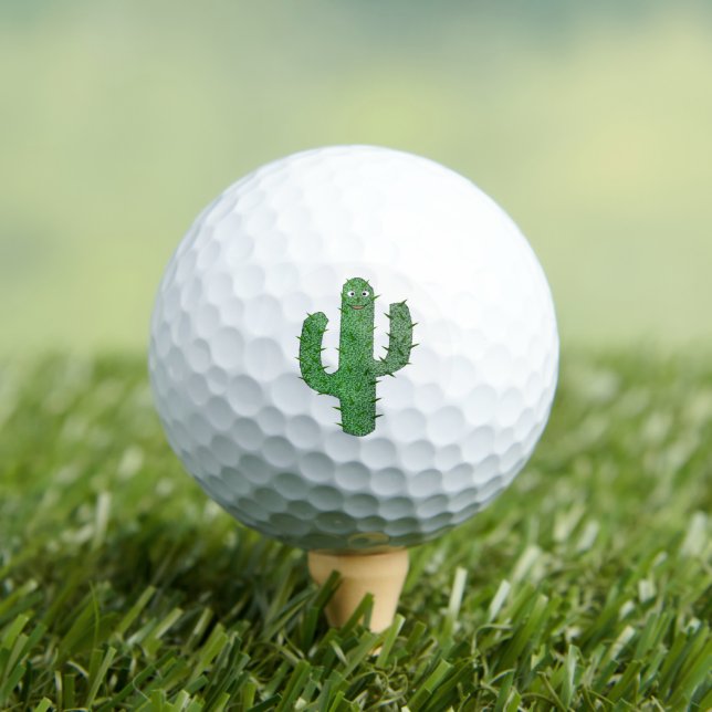 Day of the Dead Happy Cactus Golf Balls (Insitu Tee)