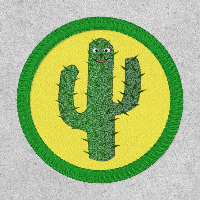 Day of the Dead Happy Cactus Patch (Front)