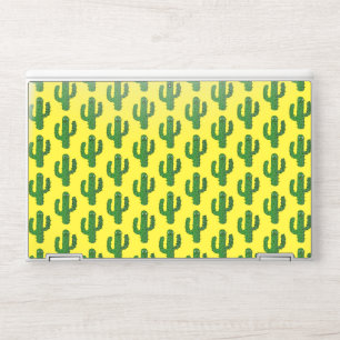 Day of the Dead Happy Cactus Patterned HP Laptop Skin