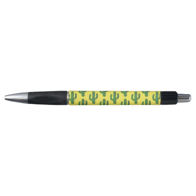 Day of the Dead Happy Cactus Patterned Pen (Front)
