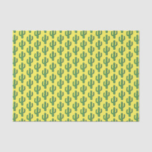 Day of the Dead Happy Cactus Patterned Tissue Paper