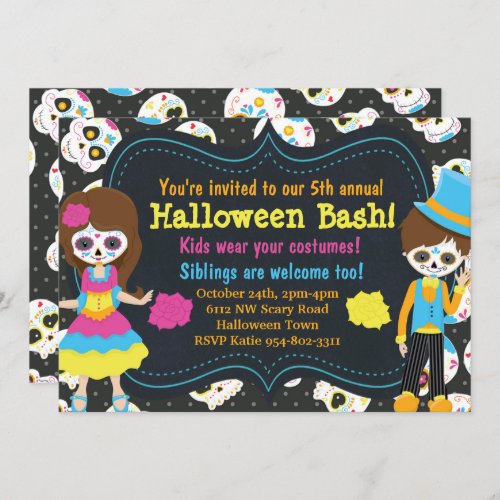 Day of the Dead Invitation