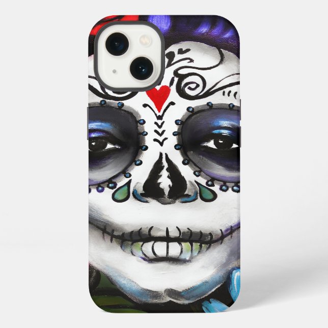 Day of the Dead Iphone Case (Back)