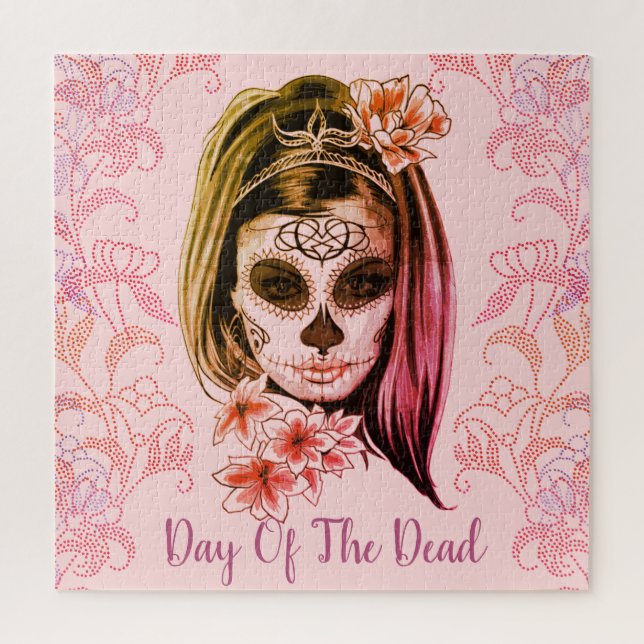 Day Of The Dead Jigsaw Puzzle (Vertical)