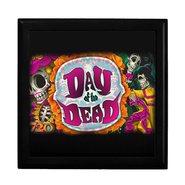 Day of the Dead Keepsake Box (Front)