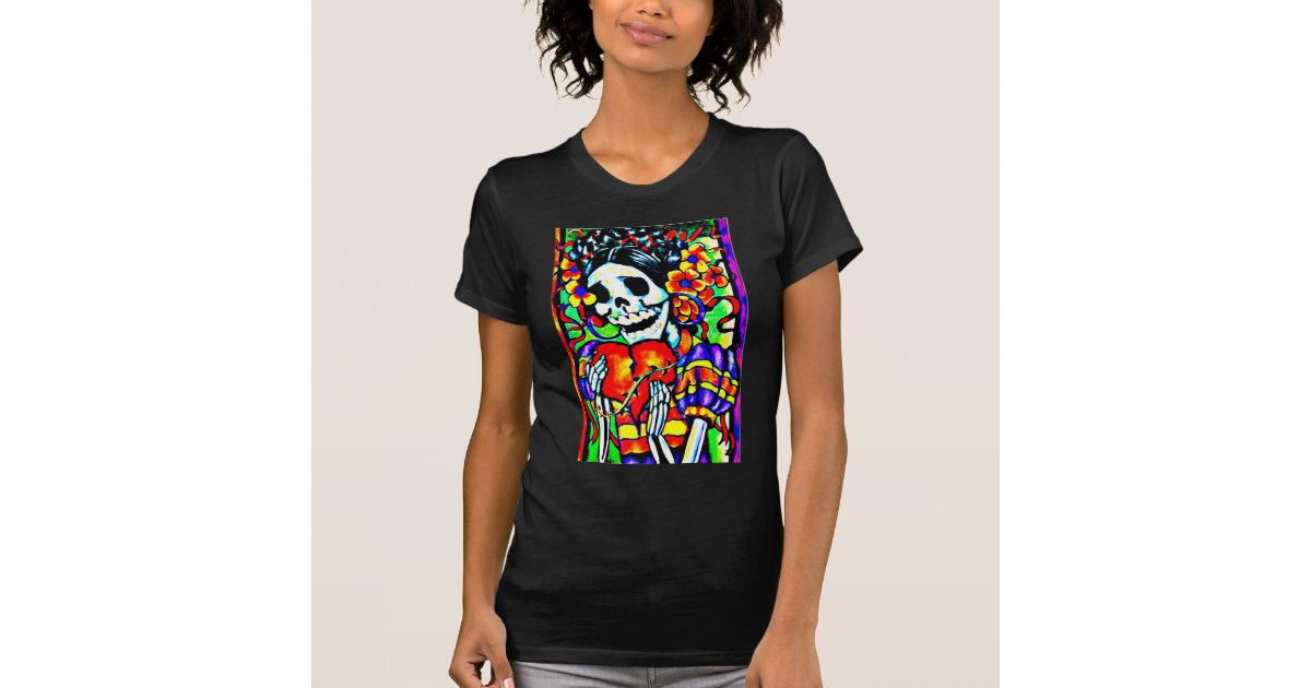 Dia De Los Muertos, La Catrina t-shirt design idea