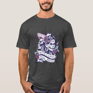 Day Of The Dead Love T-Shirt