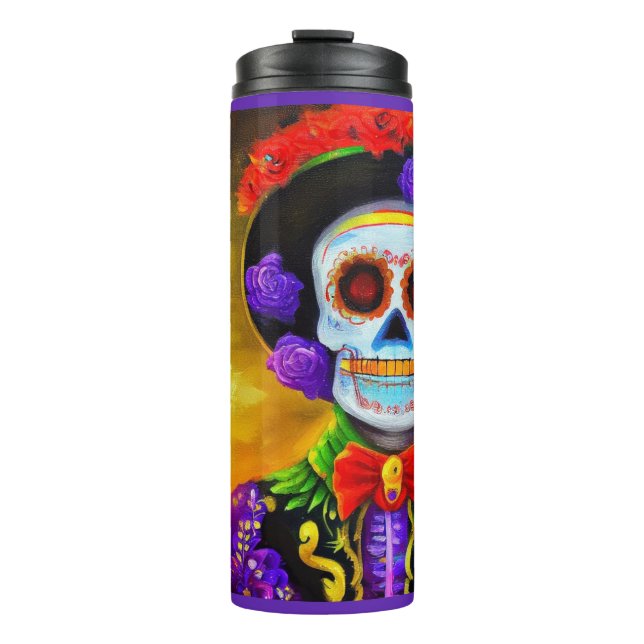 Day of the Dead Man 1 Thermal Tumbler (Front)