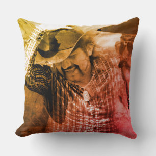 Day of the Dead - Man Celebrating Throw Pillow