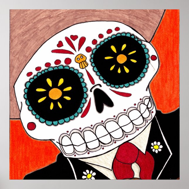 Day of the Dead Mariachi Poster (Front)