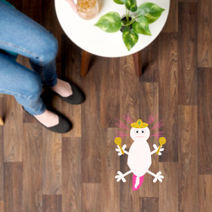Day of the Dead Mexican Axolotl Floor Decals