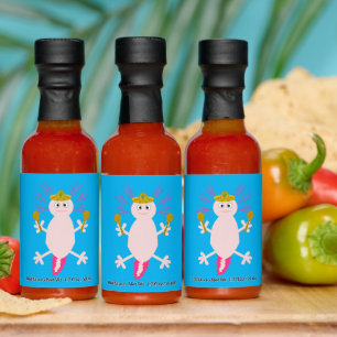 Day of the Dead Mexican Axolotl Hot Sauces